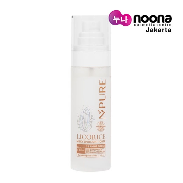 NPURE LICORICE MILKY SPOTLIGHT TONER 80ML