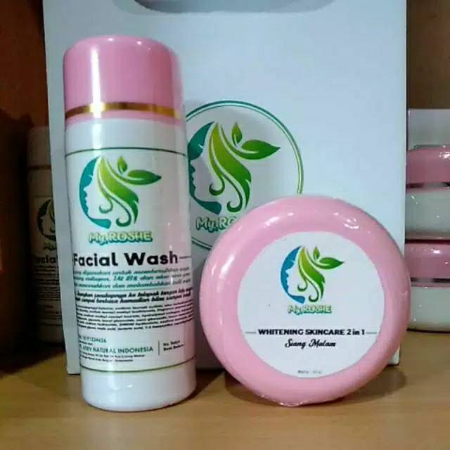 My rose original bpom  / my roshe paket whitening skincare