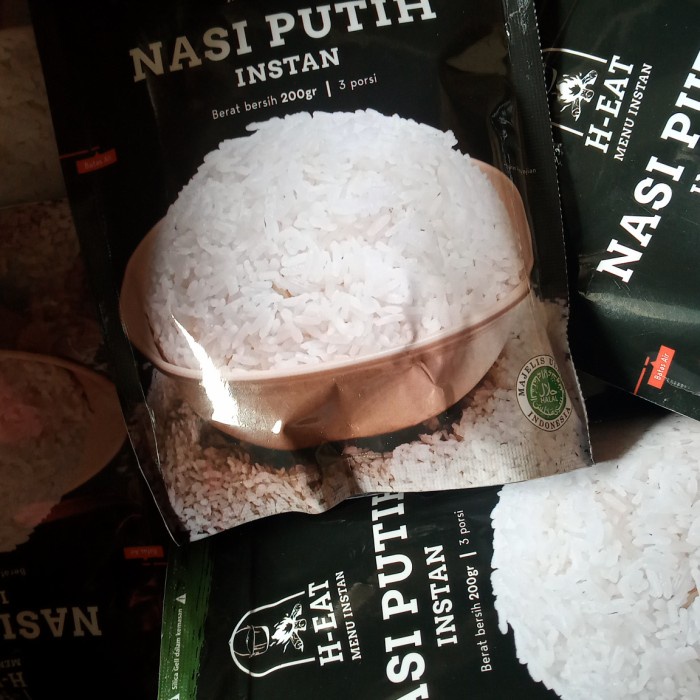 

f0fbfe00 H Eat Nasi Putih Instan,Ransum Ds1Gk
