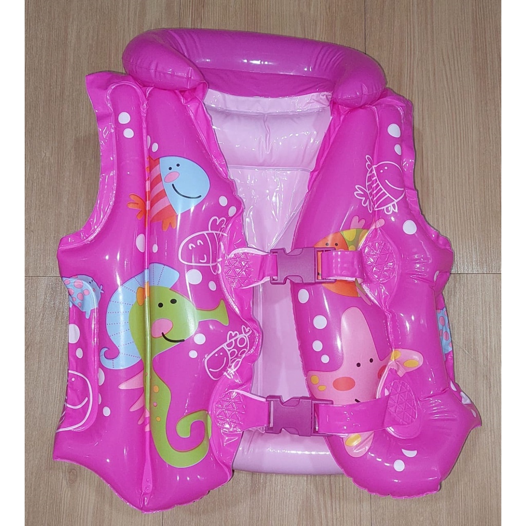 50cm Swim Vest Karakter Rompi Pelampung Renang Anak 6-8Thn Size L 0746