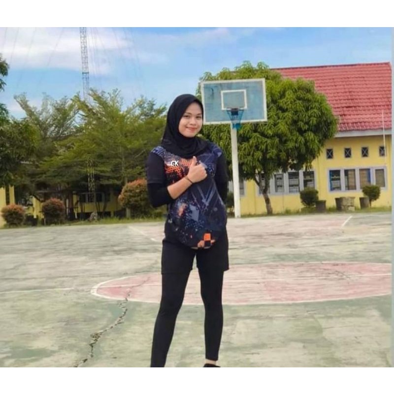 COD KAOS DAN ATASAN VOLI KAOS WANITA / PRIA IMPORT BAJU VOLI PREMIUM KAOS OLAHRAGA PRINTING BAJU BAD