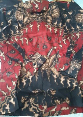 Kemeja Batik Anak Cowok//baju Batik Anak Cowok//batik Anak Laki Laki S M L Xl