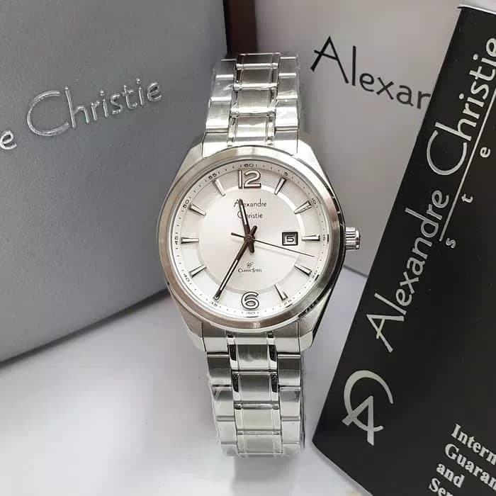 ORIGINAL Jam Tangan Wanita Alexandre Christie AC 8583 / AC8583 Garansi 1 Tahun