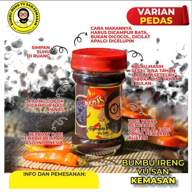 

Bumbu Ireng Yu San Pedas