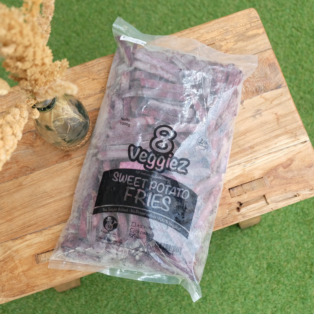 

Frozen Sweet Potato Fries (Ungu) 1Kg