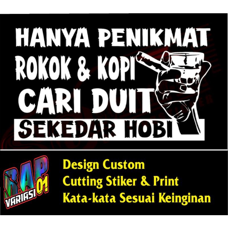 Stiker KATA-KATA