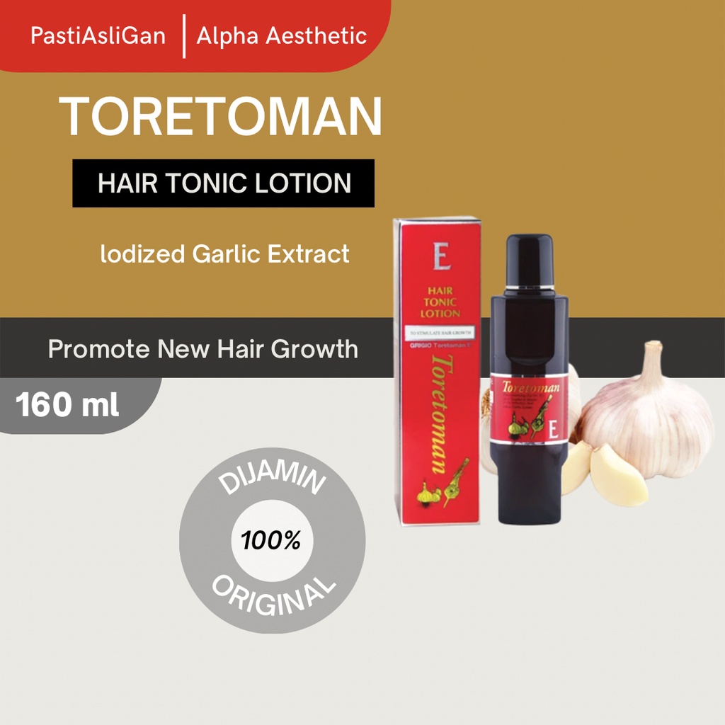 Grigio Toretoman E Japan Hair Tonic Herbal Jepang Rambut Rontok Tipis Anti Ketombe