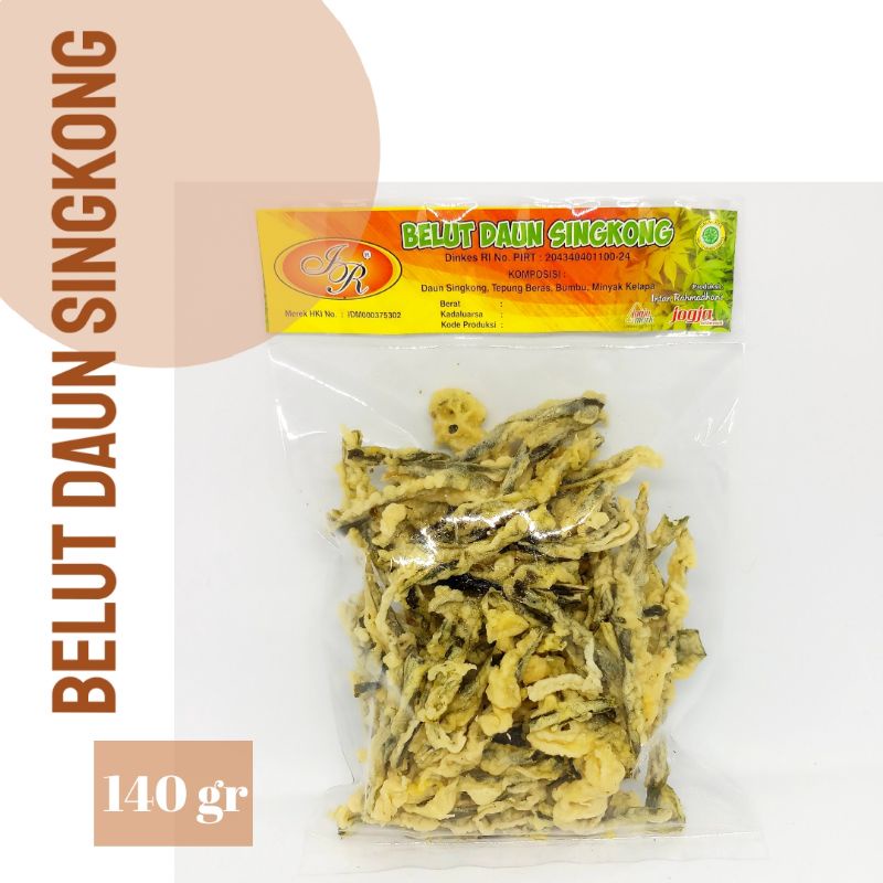 

Kripik Keripik Belut Daun Singkong Belut Nabati 140 gram Intan Rahmadhani Snack IR Jogja