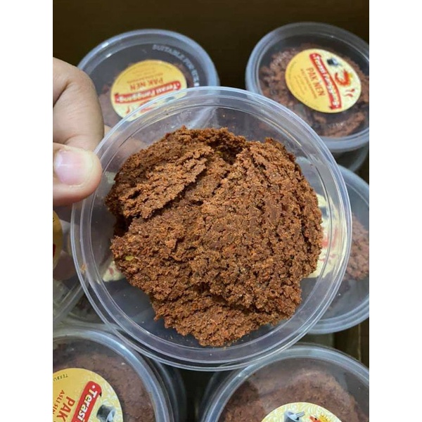 

TERASI PANGGANG SIAP SAJI 250gr , TERASI PANGGANG PAK NEN SINGKAWANG , TERASI UDANG REBON KALBAR