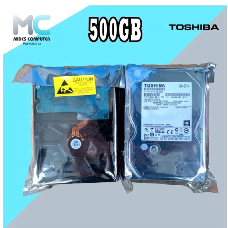 Harddisk Internal PC 3.5inch 500GB sata GARANSI 1 Tahun