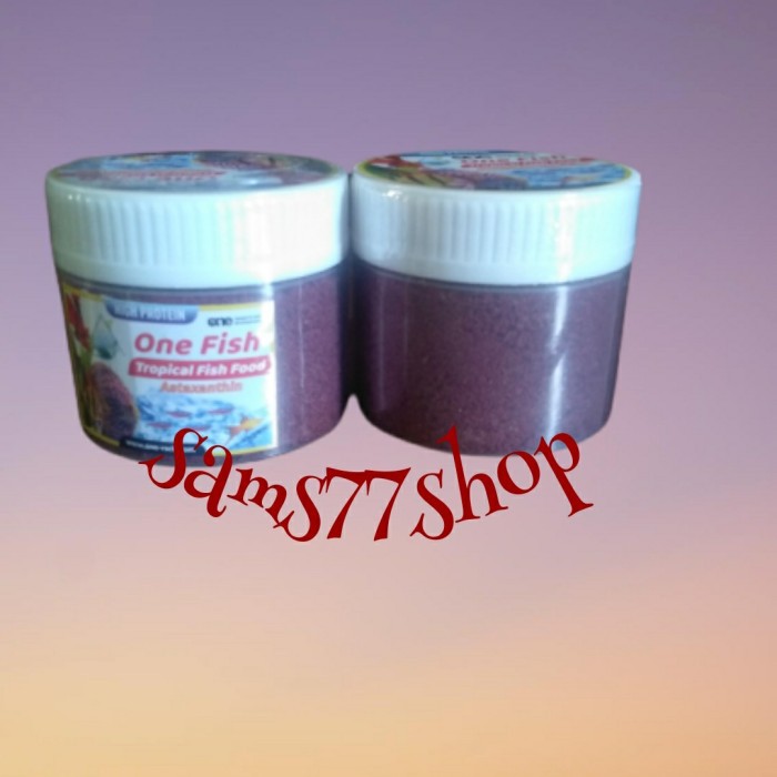 

ONE FISH FOOD FOR TROPICAL FISH PAKAN IKAN