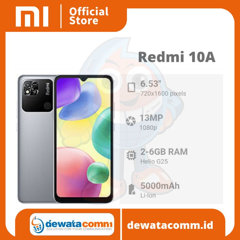 HANDPHONE XIAOMI RESMI 10A