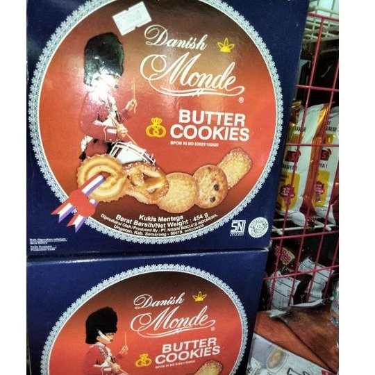 

MONDE BUTTER COOKIES 454G