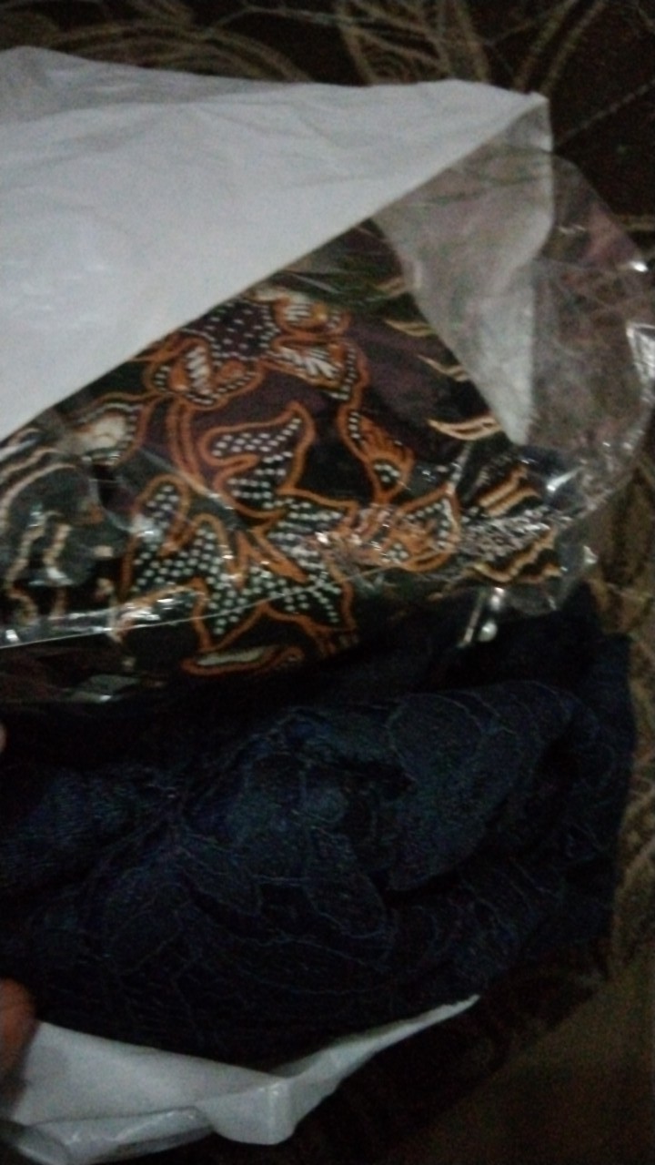 Maura Couple - Sania Ruffle Batik Couple Ori Ndoro Jowi Dnt Garansi Termurah Shopee - Payet Navy