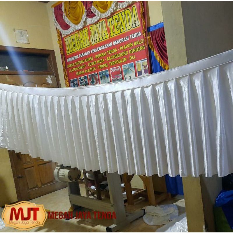 skirting meja (Panjang=4 meter)