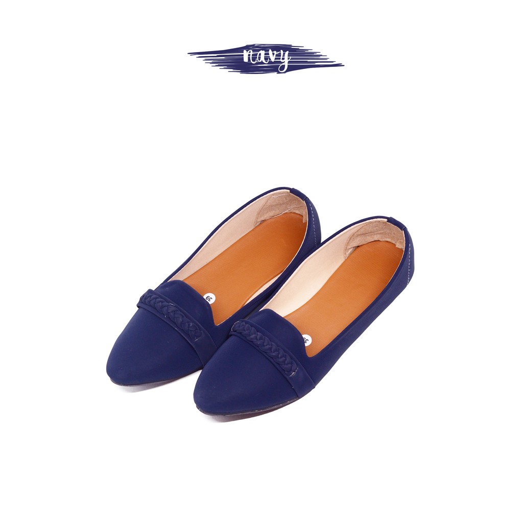 Flatshoes Pita Kepang - Sepatu Wanita