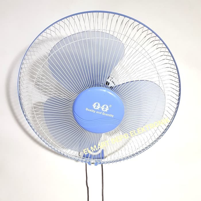 QQ wall fan 16 inch GMM 370 kipas angin dinding tembok 16&quot; murah SNI