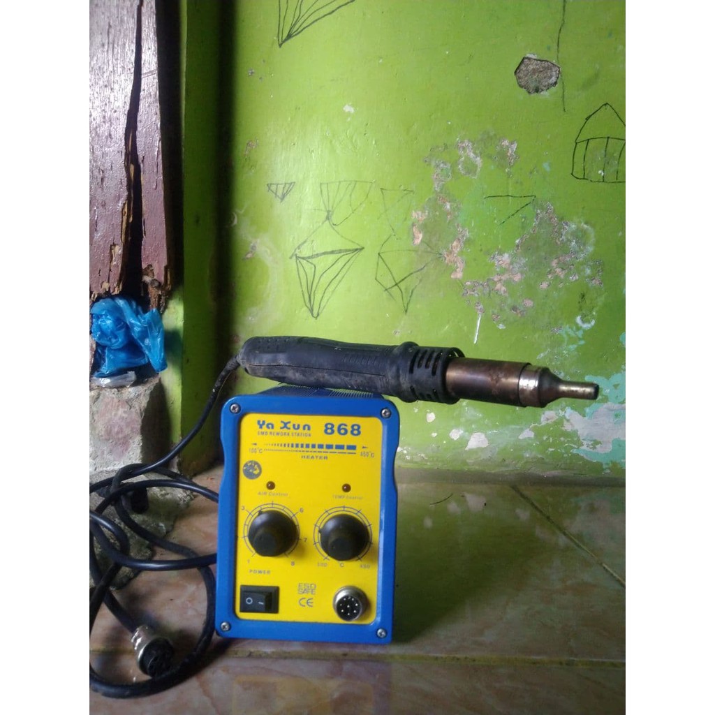 BGA Rework Station/Solder Uap/Blower HP/Solder Blower/Blower HP Murah YA XUN 868 Bekas