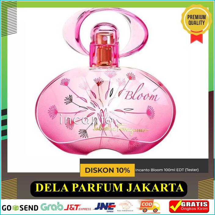 SALVATORE FERRAGAMO INCANTO BLOOM 100ML EDT - PARFUM ORIGINAL TESTER HIGHT CLASS
