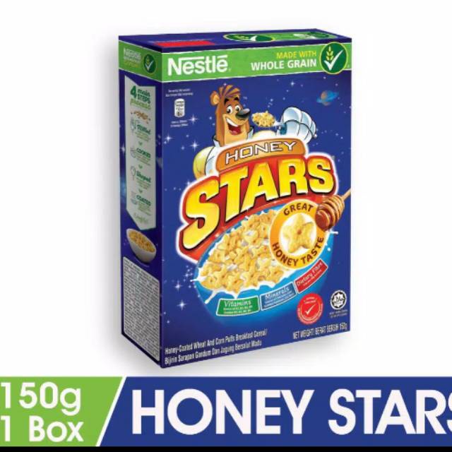 

Honey Stars Cereal 150gr barcode 4800361002936