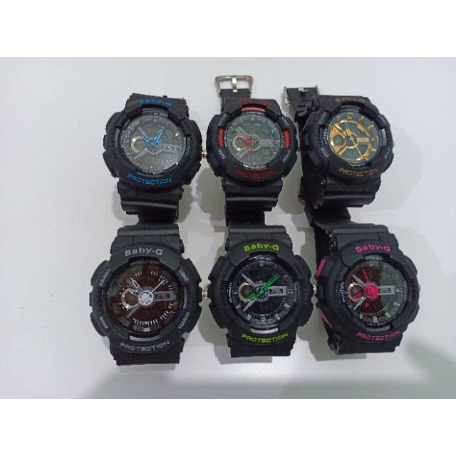 Promo Sale Jam Tangan Wanita Casio Baby-G BGA-110A Strap Rubber