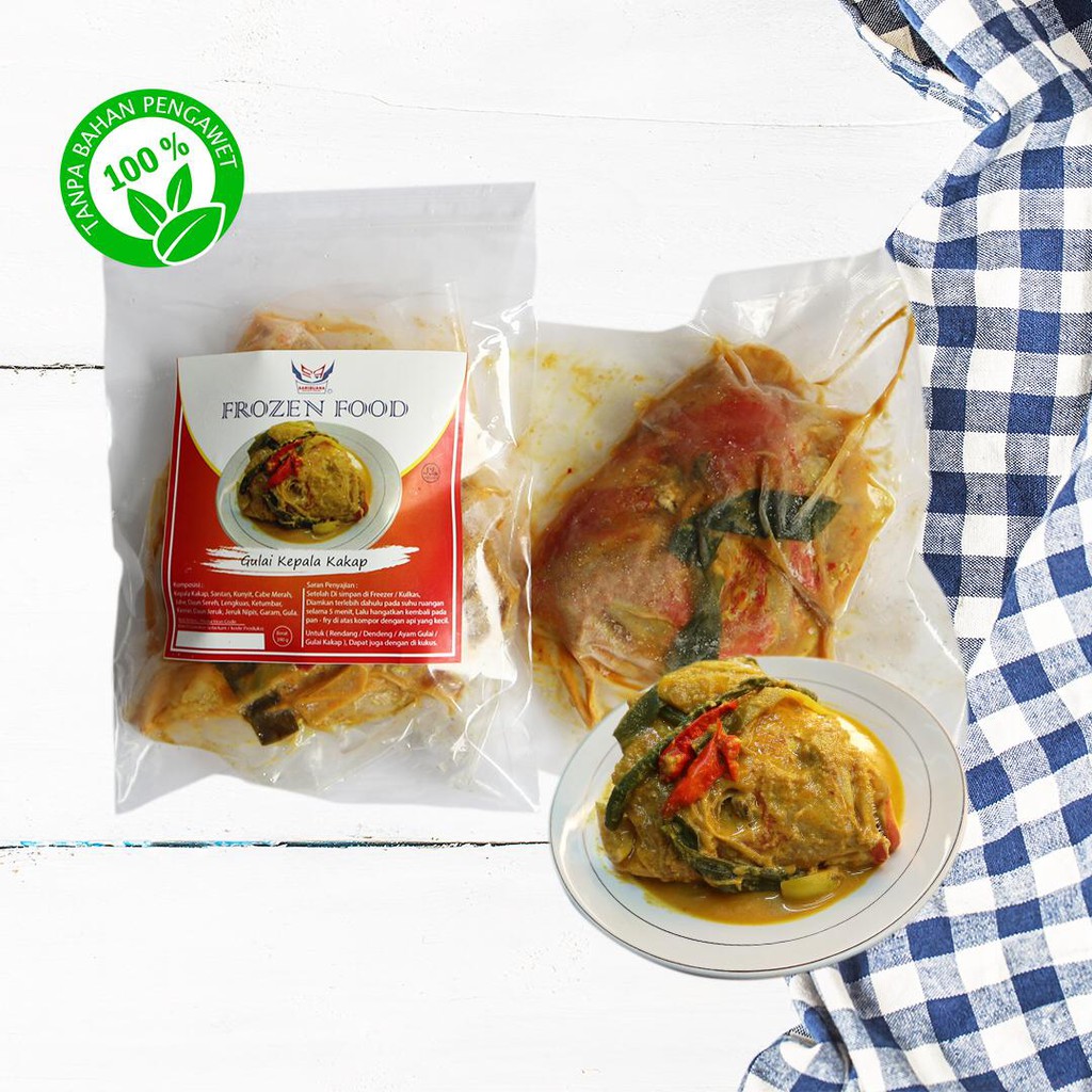 

Gulai Ikan Kakap "Saribuanafood" Frozen