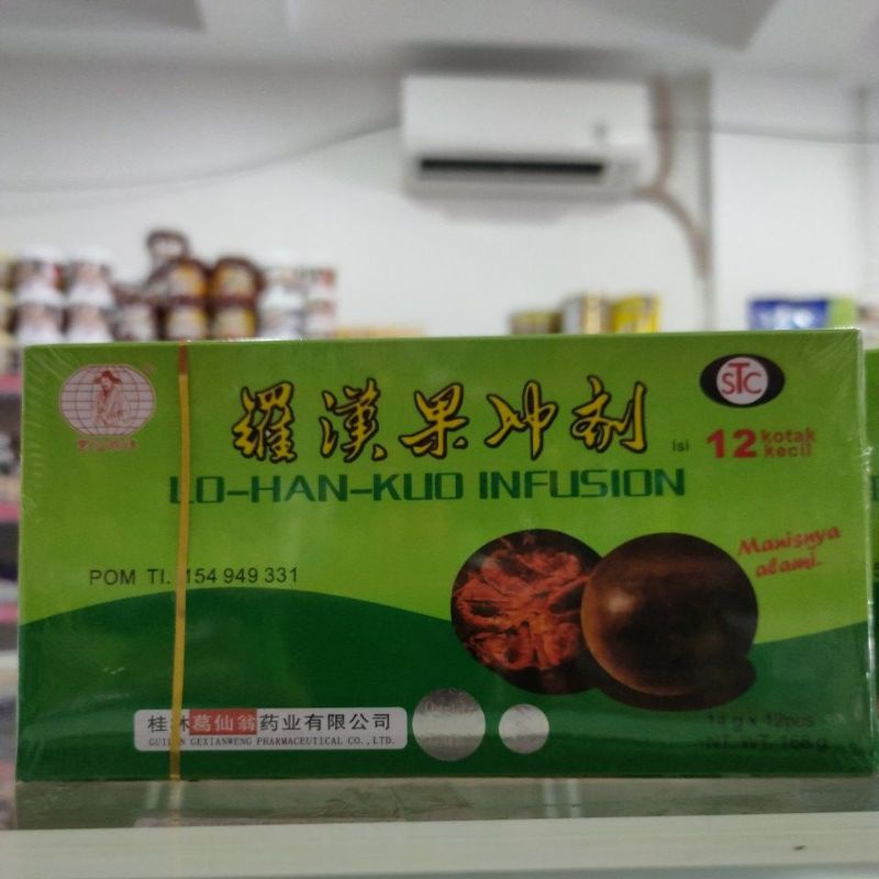 

Lo Han Kuo Infusion 168g isi 12pcs