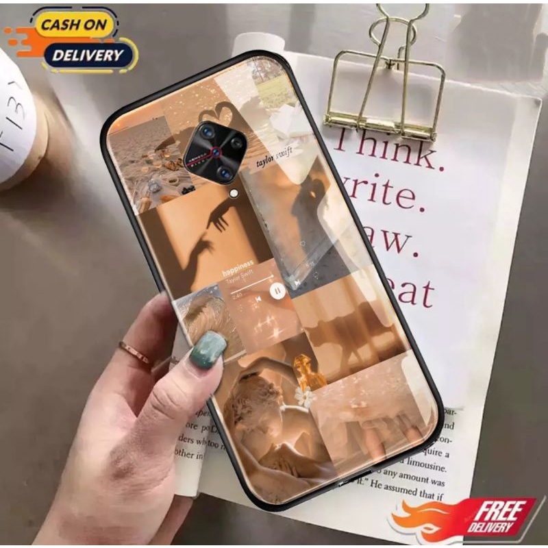 Athan Case Custom Vivo S1 Pro Fashion Aesthetic Brown series