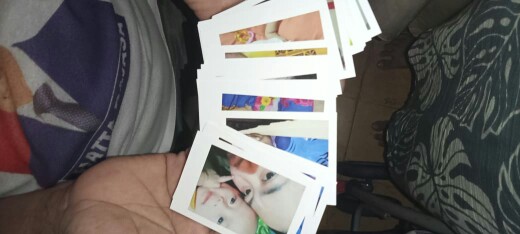 Cetak Foto Polaroid Karakter Kartun