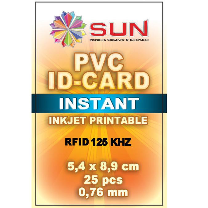 

RFID CARD 125 KHZ SMART PVC ID CARDS PRINTABLE 25 PCS PROMO
