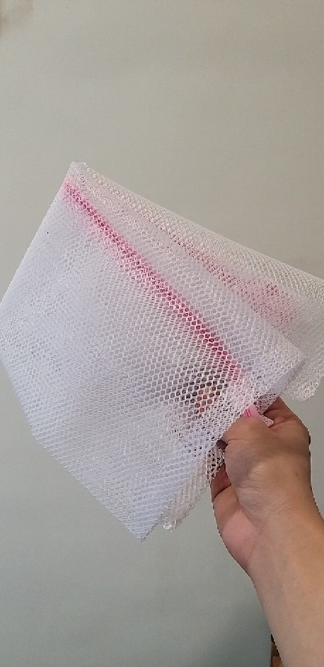 Tempat Baju Kotor Laundry Bag Jaring 50 X 60 Cm Zipper Resleting Cuci