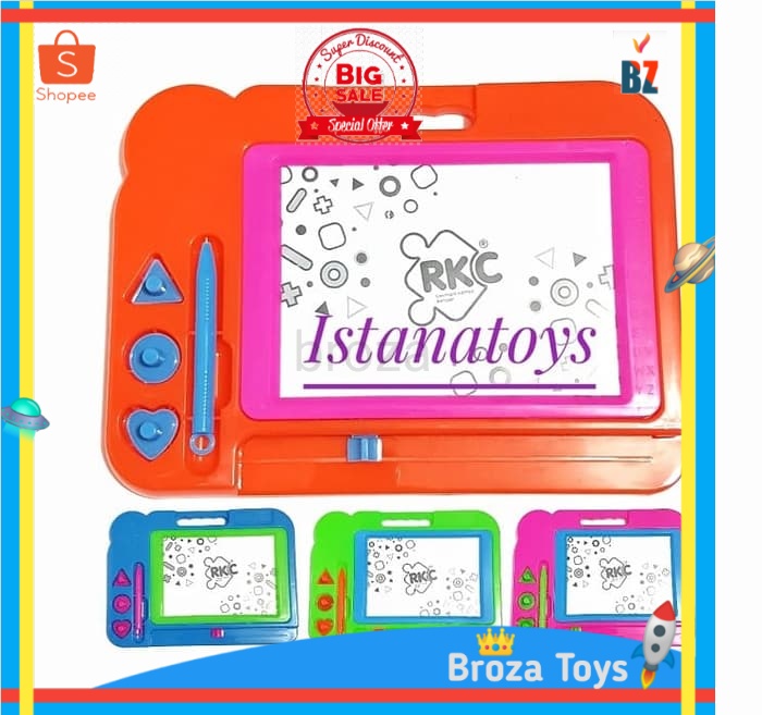 

Mainan Papan Tulis Magnet Hapus - RKC 01001-1