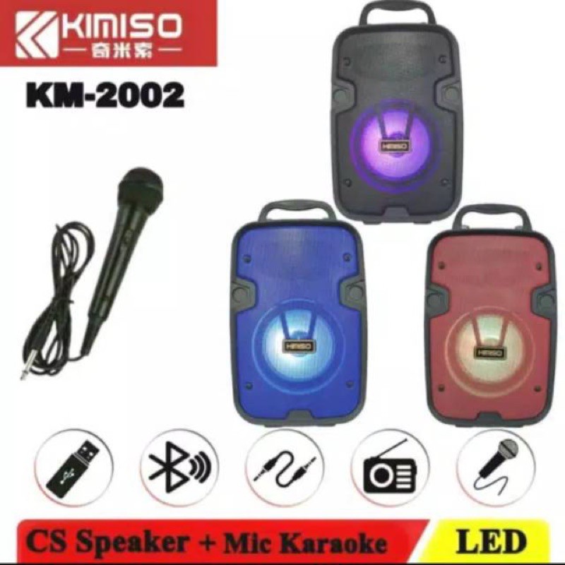 speaker aktif wireless,bluetooth KIMISO-2002
