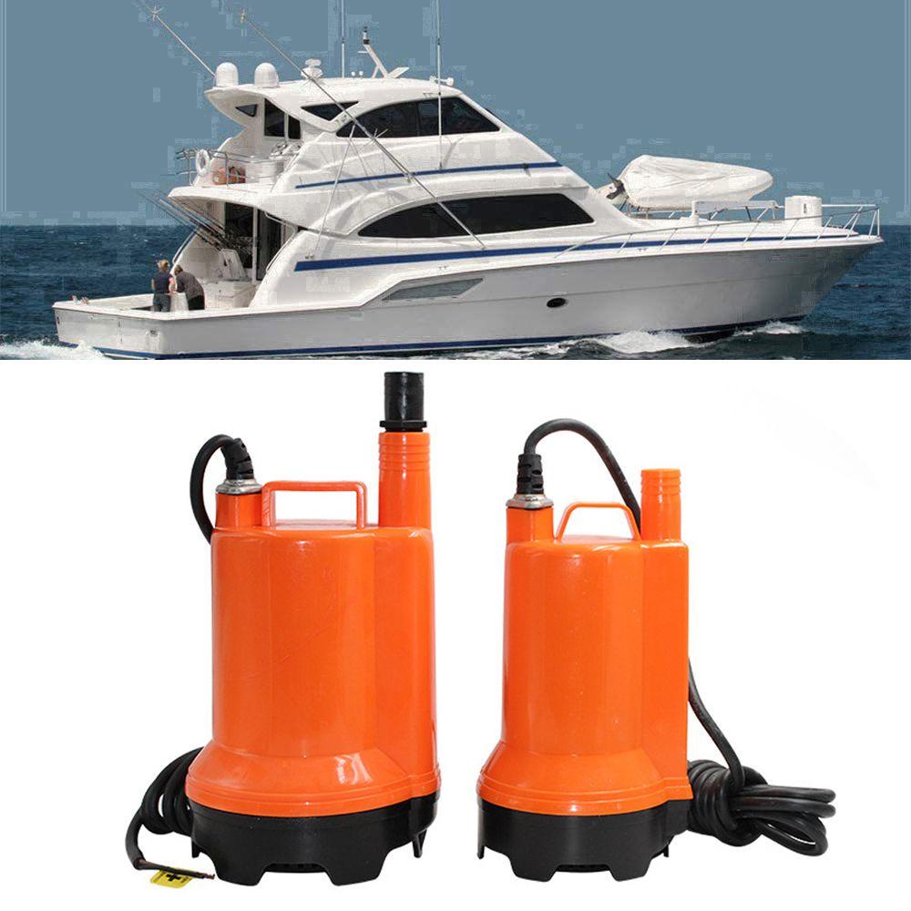 Populer Pompa Bilge Laut Celup Caravan Kemping Motorhome High Flow Drain Pump Electric Yacht Submersible