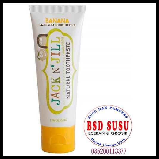 Jack N'Jill Pasta Gigi Natural/Bsd Susu
