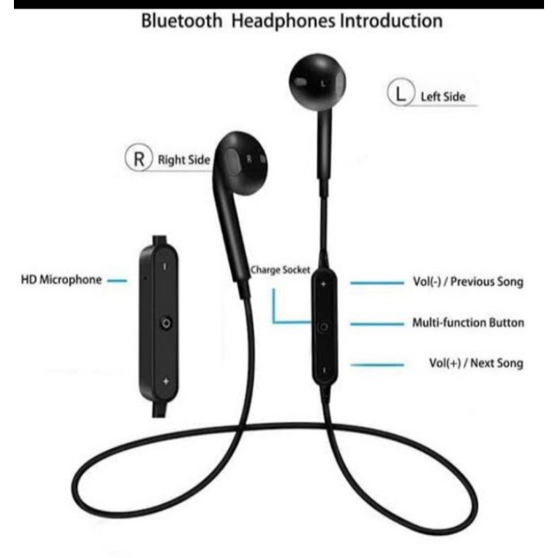 HEADSET BLUETOOTH SPORT STREO