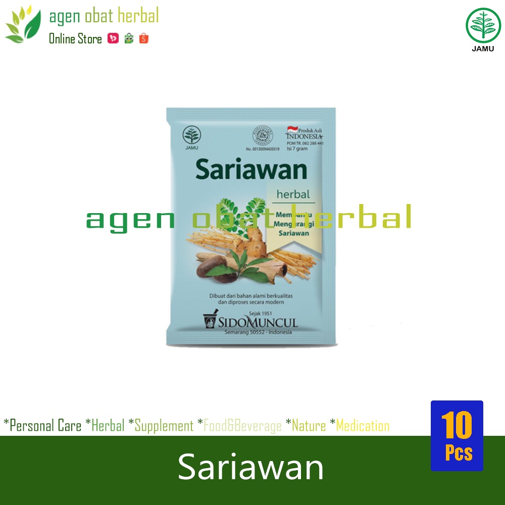 

JAMU SERBUK SARIAWAN SIDOMUNCUL