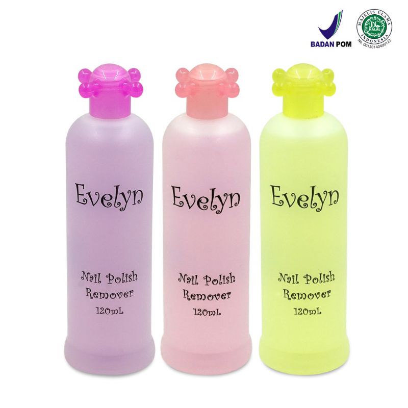 Evelyn Nail Polish Remover/Aseton 120ml