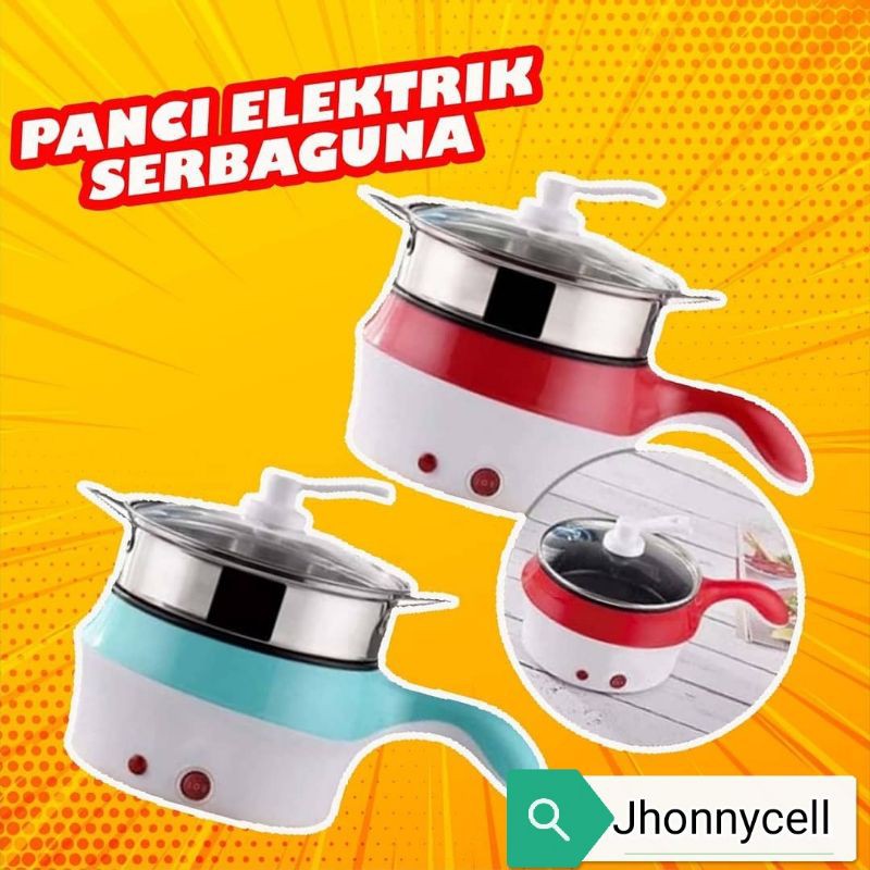 (JC)PANCI LISTRIK MULTIFUNGSI 18 CM dan  22 CM  PANCI ELEKTRIK PANCI KUKUS