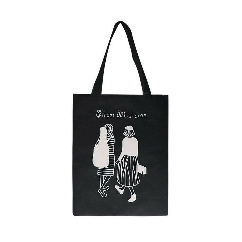 Arifirn Street Musician - Tas Tote Bag Wanita Murah (Ada Resleting)