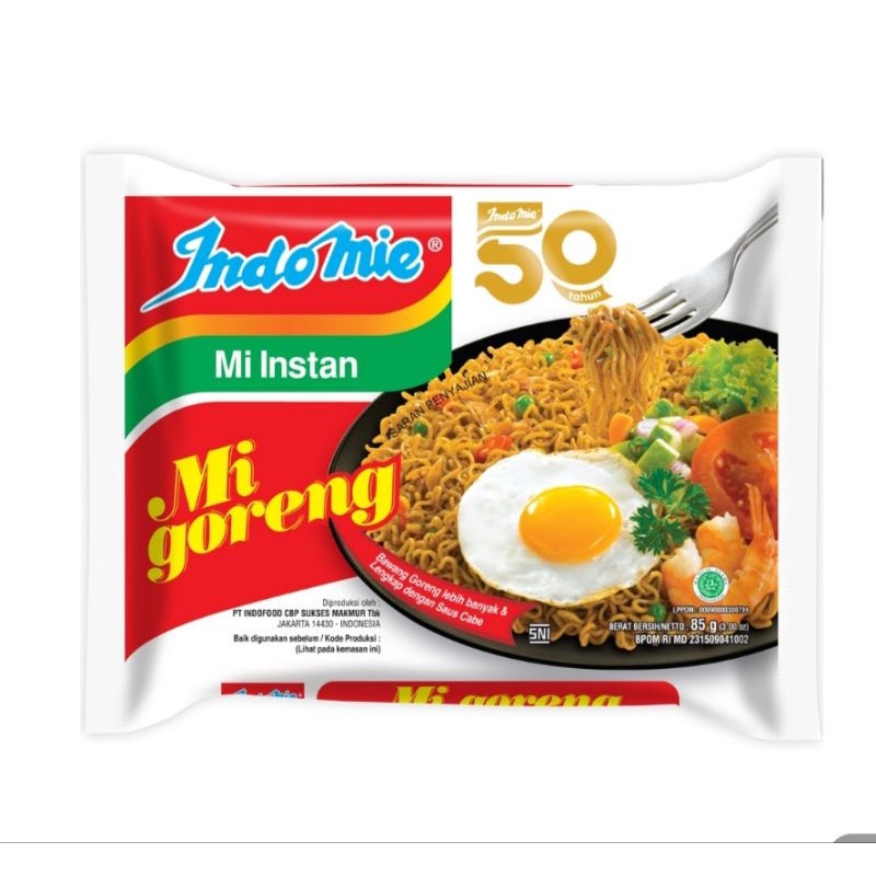 

Indomie Mi Goreng 85gr