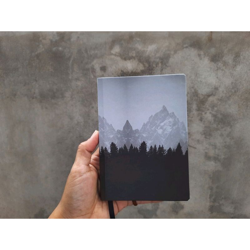 

Hardcover notebook custom landscape series