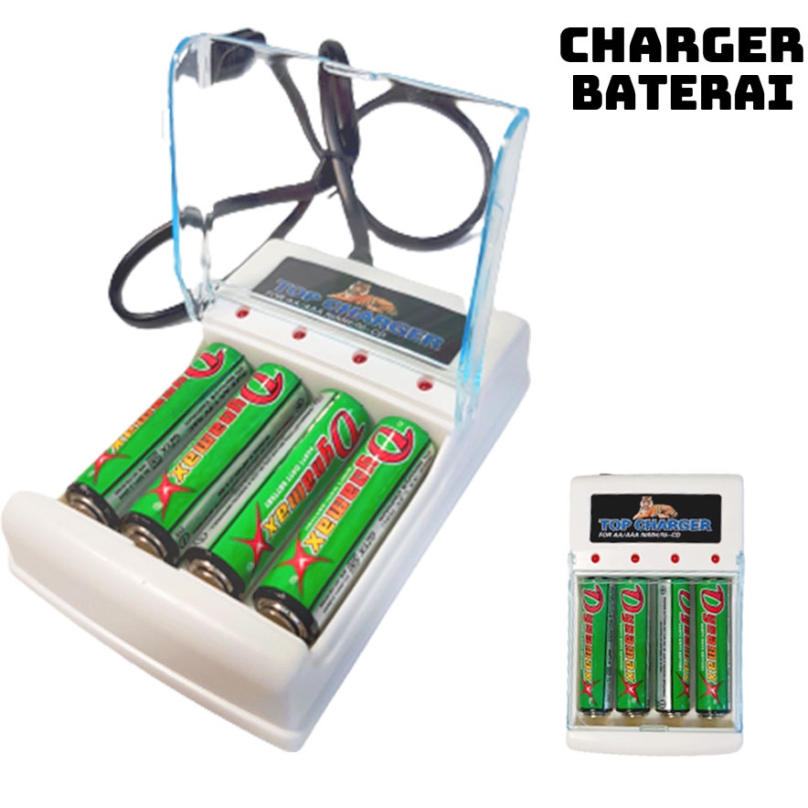 Charger / Charge Baterai / Charger Baterai AA &amp; AAA 4 Slot TERMURAH!!! 801