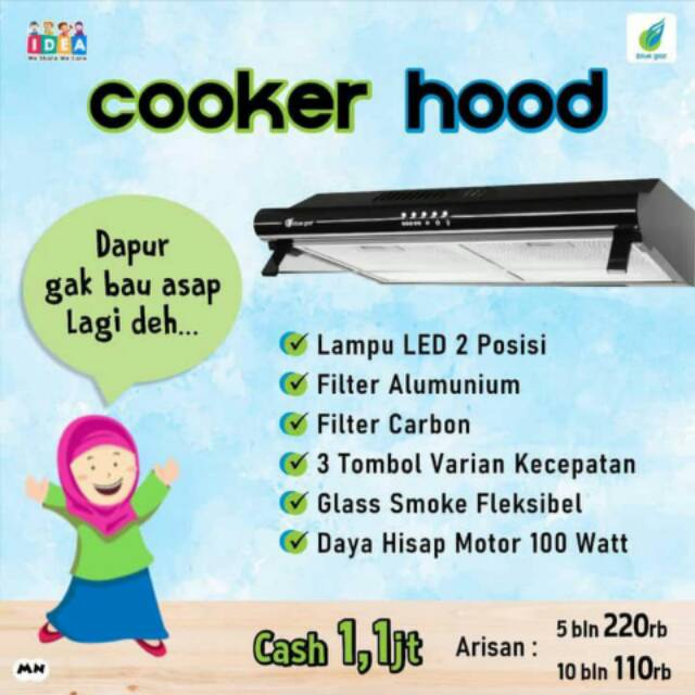 Cooker hood
