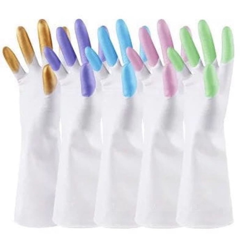 Sarung tangan Karet - Sarung Tangan Silicon Cuci Piring - Sarung Tangan Cuci Piring