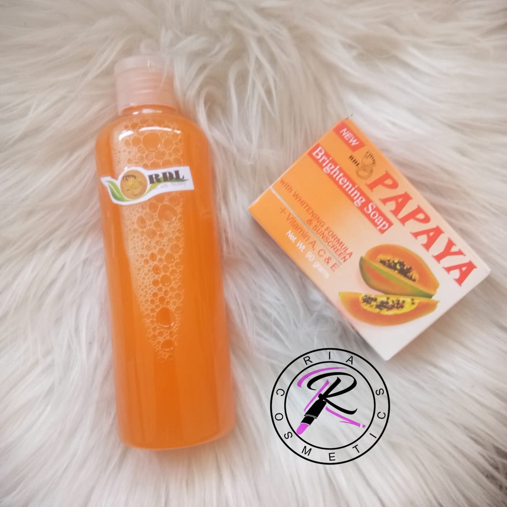 RDL Sabun Pepaya Cair Original Botol Flip 250ml