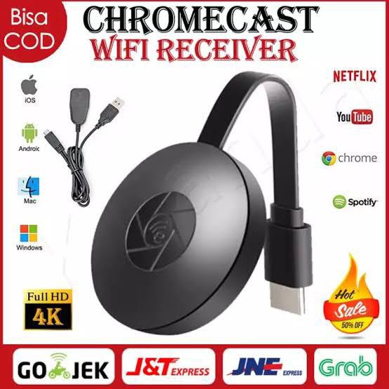 Chromecast G2F HDMI Dongle Anycast Wifi Display Chrome