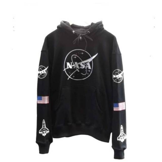 Sweater Hoodie Nasa H&amp;M Riot Space FullTag &amp; Lebel