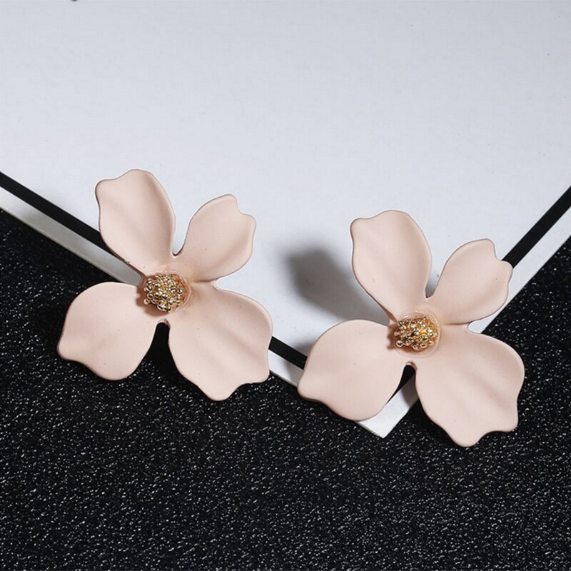 Anting Bentuk Bunga Bahan Resin Untuk Hadiah