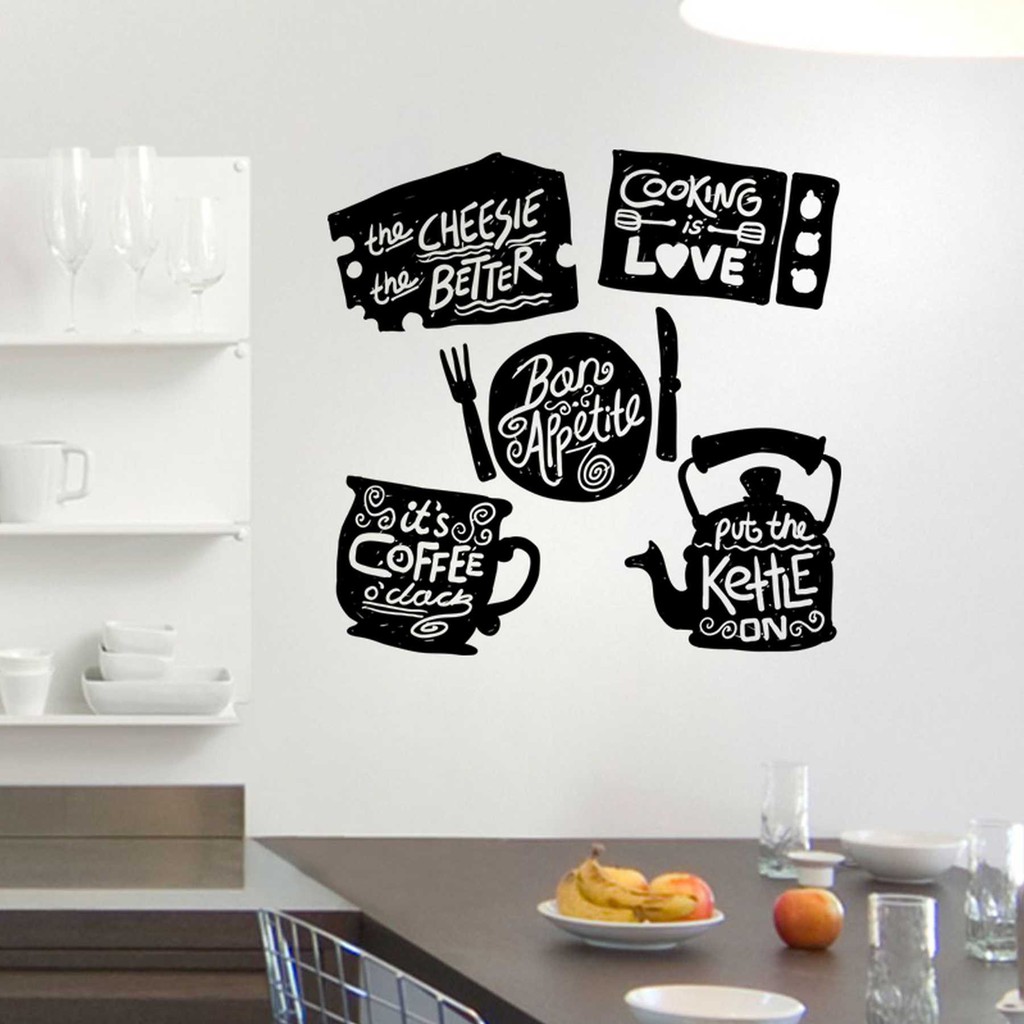 Wall Sticker Talenan Quotes Stiker Dekorasi Dinding Cafe Rumah